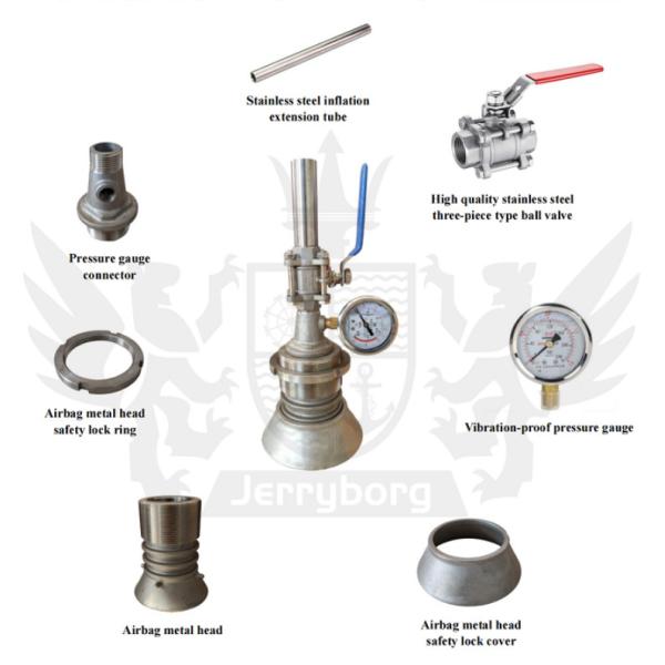 Гарантия 24 месяца Баржевое судно Подъемные надувные лодки Плавающие морские подушки безопасности