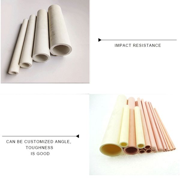 Custom Precision Machined High Purity 99.7% Al2O3 Alumina Ceramic Tube