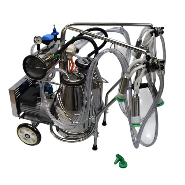 Vacuum Pump Milking Machine-Double Bucket