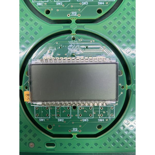 Surface Mount Technology SMT PCB Assembly Green Solder Mask Resistors Electronic Manufacturing