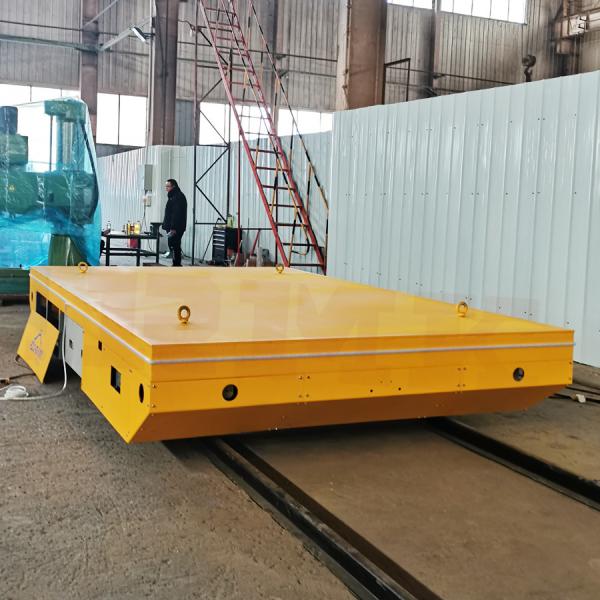 40 Ton Battery Car On Rail Containers Electric Transport Trolley