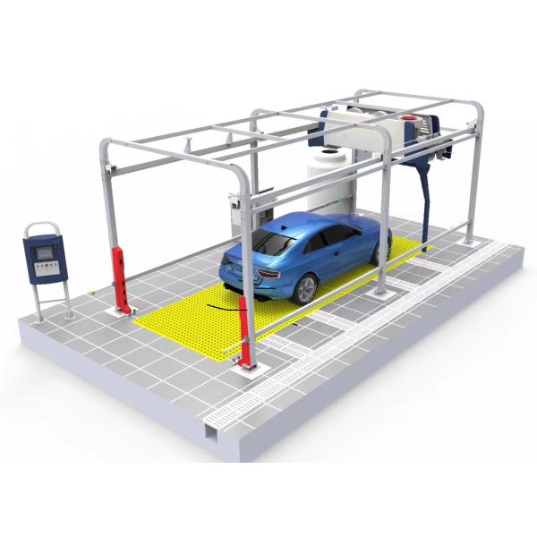 360 Car Wash Water Reclamation System With Water Flushing Pressure 120 Bar Touchless Car Wash Equipment