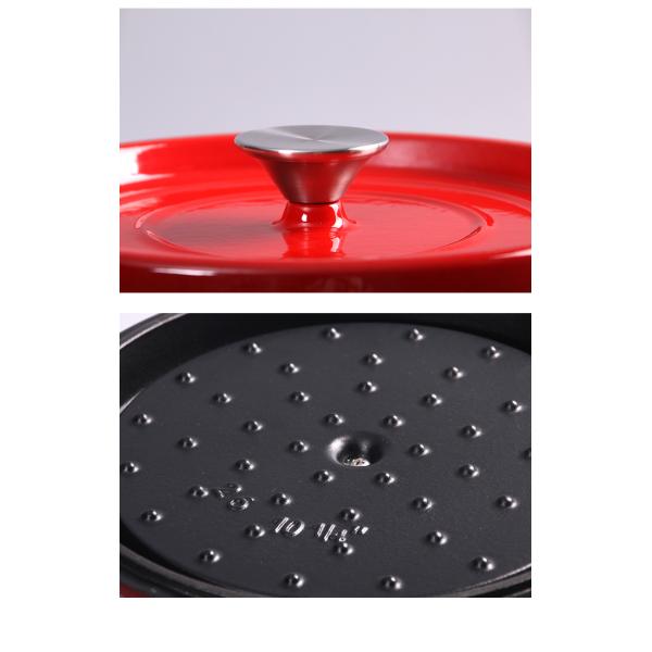 Cast Iron Frying Pan 9-30cm Pre-seasoned Skillet for Both Indoor Outdoor Cooking Needs