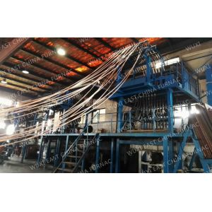 Емкость машины непрерывного литья 2000мт латунной бронзы бондаря верхняя