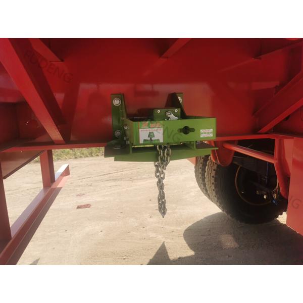 3 Axles Transport Cement 12.5M Side Wall Semi Trailer