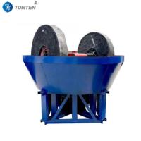 Machine de broyage à deux roues pour le minerai de fer humide