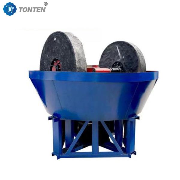 Machine de broyage à deux roues pour le minerai de fer humide