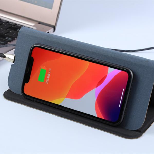 Горячий продавая изготовленный на заказ логотип 2 в 1 коврике для мыши заряжателя 15W PU беспроводного заряжателя коврика для мыши складном быстром поручая новом