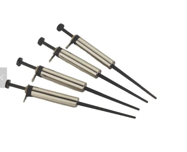 Lightweight Knitting Machine Needles Parts Orange Color Low Thermal Conductivity