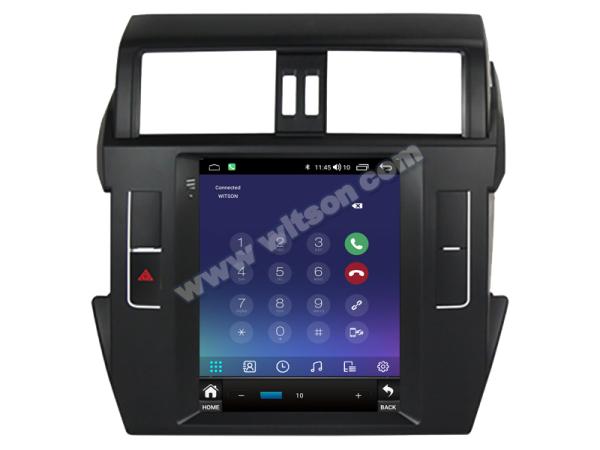 9.7'' Tesla Vertical Screen For Toyota Land Cruiser Prado 2014-2017 Android Car Multimedia Player