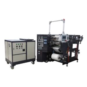 Máquina de revestimento de PE de papel com 3 polegadas de desdobramento e