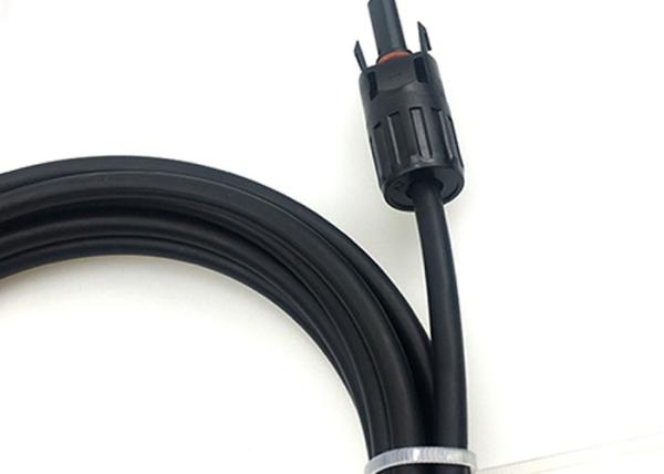 Auto cabo solar do OEM 6mm2 do fechamento, cabo distribuidor de corrente de painel solar da prova da poeira