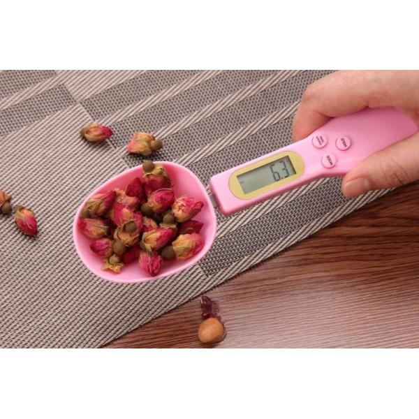 High Accuracy Electronic Scale for Kitchen Ingredients Capacity 500g/0.1g Portable Measuring Spoon ABS Plastic Electronic