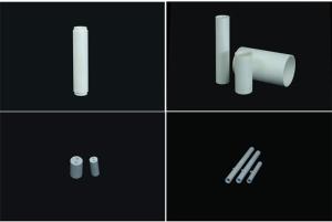 2.0-2.1g/Cm3 Boron Nitride Ceramic Tube For Molten Metal Handling