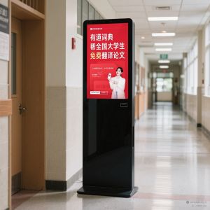 High Brightness Android OS School Digital Signage with 1 Year Warranty for Interactive Campus Displays