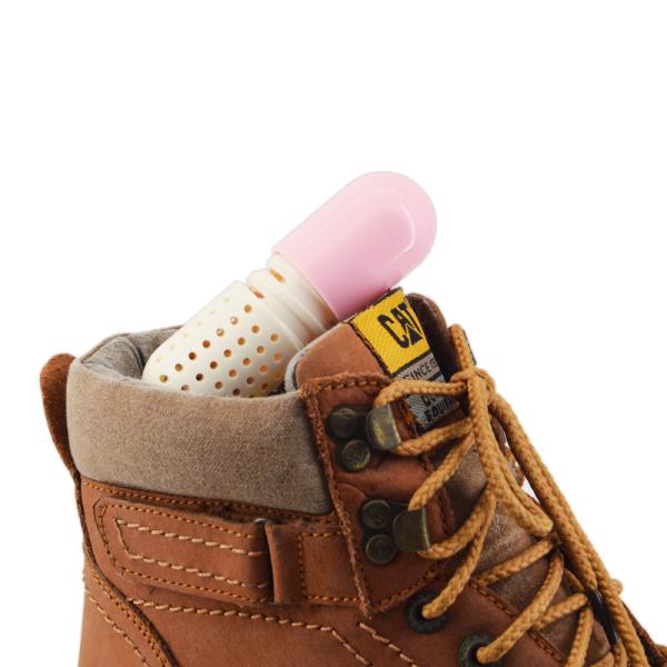 ABS Nubuck Leather Care Kit Boots Shoe Deodorant Capsule Sneaker Pills Smell Remover