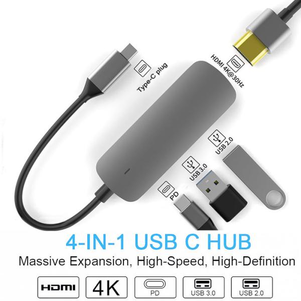 4 In 1 USB C Adapter 4K UHD BGA QFN POP Chips Portable