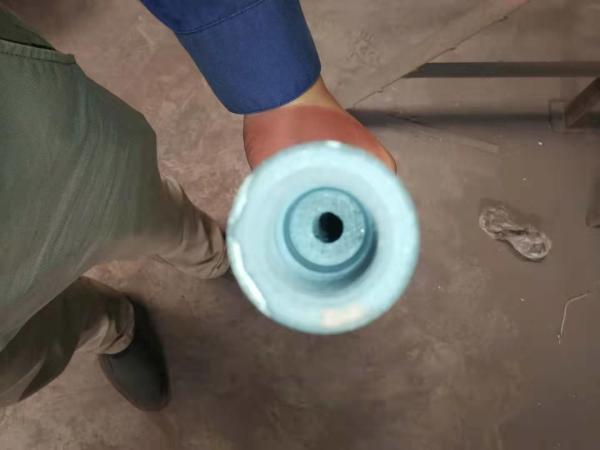 High Density Ceramic Thermocouple Protection Tubes Ceramic Enamel Drilled Iron