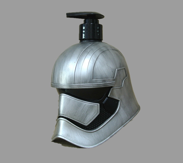 Metal Color Star War Movie Solders Plastic Cartoon Shampoo Bottle Use For Home Storage Liquid