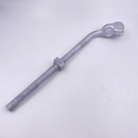 Parafuso de olho galvanizado do dedal do HDG dos encaixes de Electric Power com porca