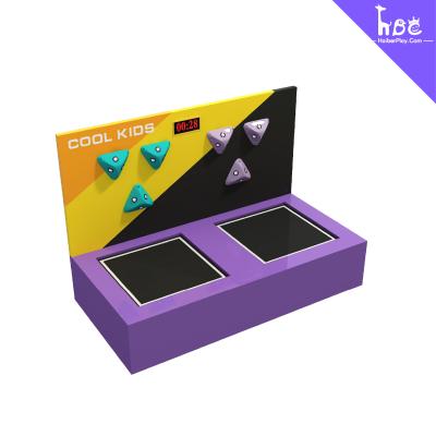 Équipement de terrain de jeu intérieur Trampoline Patinage araignées tridimensionnelles
