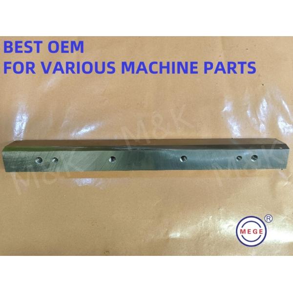 Forged 5CrMnMo Machinery Components Paver Processing Blade Component For Asphalt Finisher