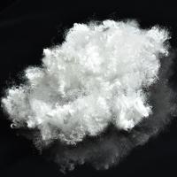 Haute la fibre discontinue de polyesters conjuguée d'élasticité par cavité, doux a réutilisé PSF