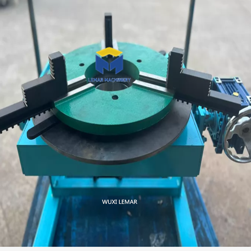 100kg Welding Positioner Turning Table for Pipe and Small Vessel Circumferential Welding