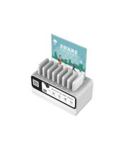Micro tipo estação compartilhada relação de USB do banco do poder de C Apple que compartilha do quiosque alugado do banco do poder