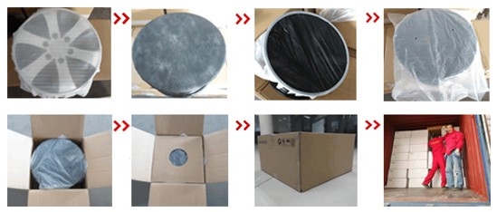 Сторона машины 17 дюймов выковала алюминиевые колеса коррозионностойкие