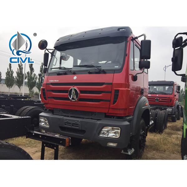 Chassis 6x4 Beiben NG80 340hp Heavy Cargo Trucks North Mercede Benz