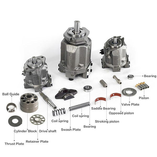Rexroth A10VSO18 Части гидравлического насоса Аксессуары высокое давление