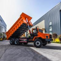 Veículos de transporte subterrâneo de mineração de 243kW 35 toneladas camião articulado pesado