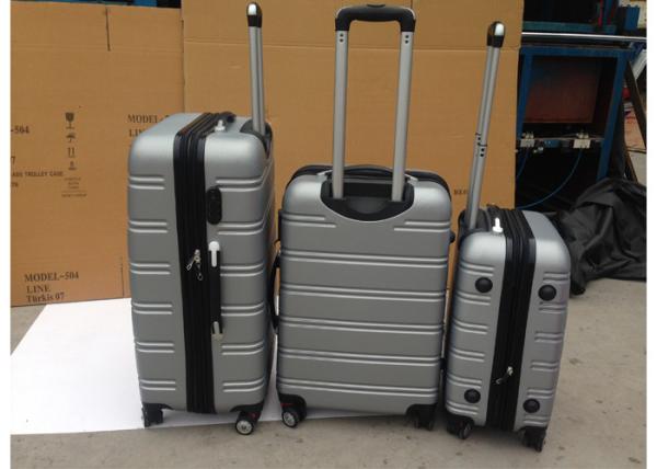 Waterproof ABS Trolley Luggage Set 3 Pieces For Traveling  Around The World