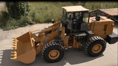 2400r / Min Loader 5 Ton , Articulated Front End Loader Multipurpose