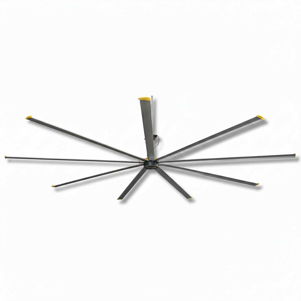 24ft High-Volume Low-Speed (HVLS) Industrial Ceiling Fan: The Ultimate Climate Control Solution
