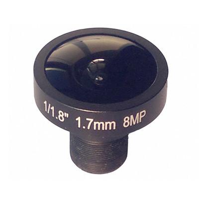 1/1.8 1.7mm 8Megapixel M12x0.5 mount 185degree Fisheye Lens for IMX178/IMX172/OV23850