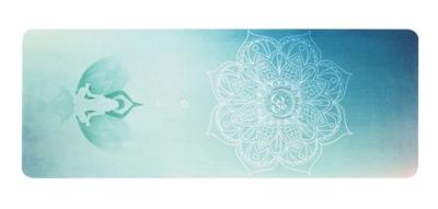 Custom printed yoga mat, full color printing, Material suede,Washable Yoga Mat Eco Friendly