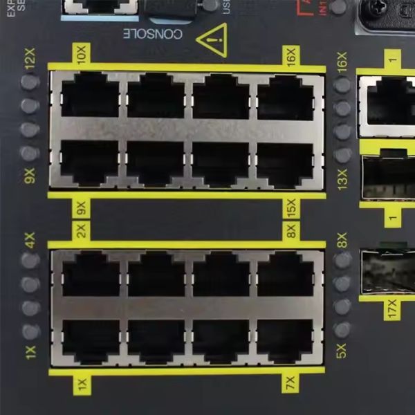 Cisco IE2000 Industrial Ethernet Switch with 16FE Copper Ports 2GE SFP/T Uplink and Industrial PoE Solution