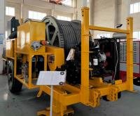 Vitesse stepless d'équipement de Cable Wire Stringing de conducteur de 2X70KN 40mm