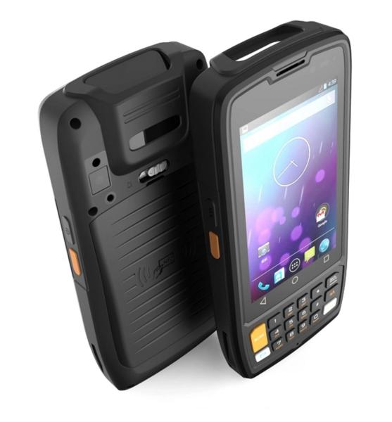 Android 8.1 IP65 5000mAh Rugged Hand Terminal PDA 4 Inch