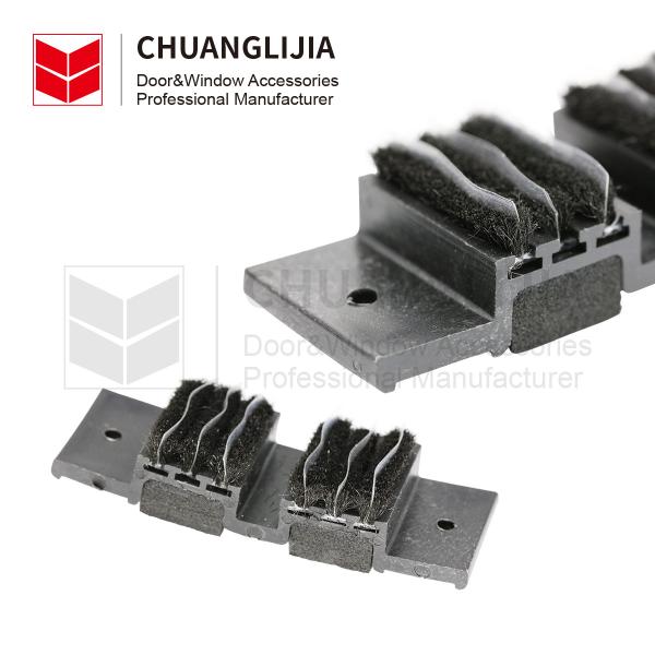 Easy Installation Aluminium Door and Window System Plastic Accessories Pile Height 3-25mm /width 3-50mm