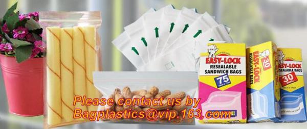 resealable double track zipper plastic bag, Double Track zipper locking bags/ k bags, reclosable plastic package d