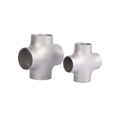 Anti Corrosion Titanium Pipe Fitting High Temperature Resistance -60 To 540°C 4 Way