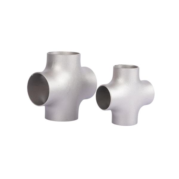 Anti Corrosion Titanium Pipe Fitting High Temperature Resistance -60 To 540°C 4 Way