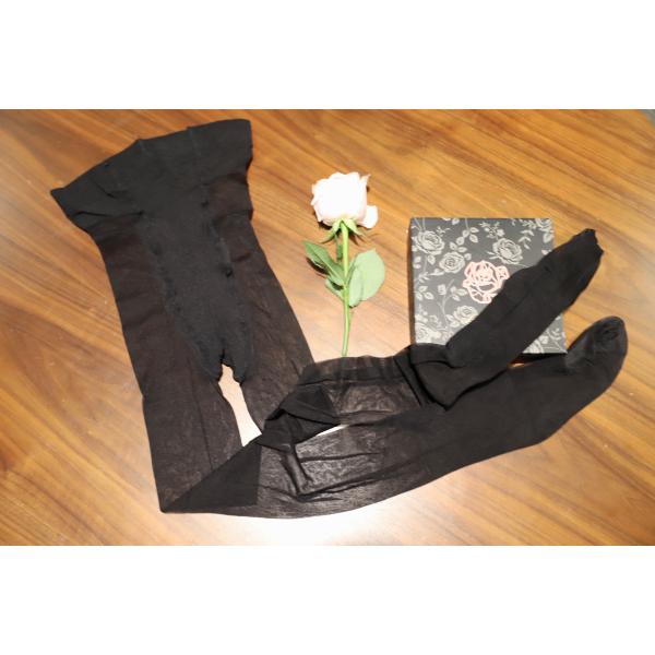 Sexy Lace Womens Silk Stockings Knee High Compression Stockings Breathable