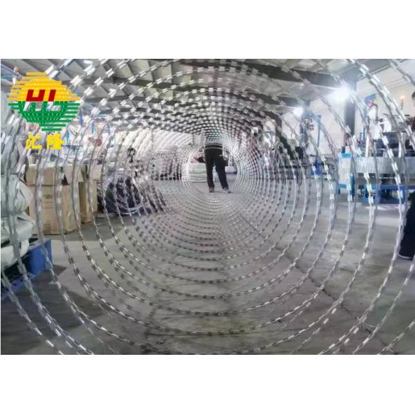 Китайское происхождение CBT-65 колючая проволока ограждение Константин лезвие колючая проволока сетка