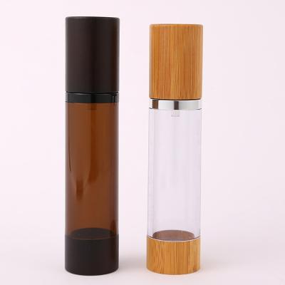 Botella privada de aire poner crema de la bomba