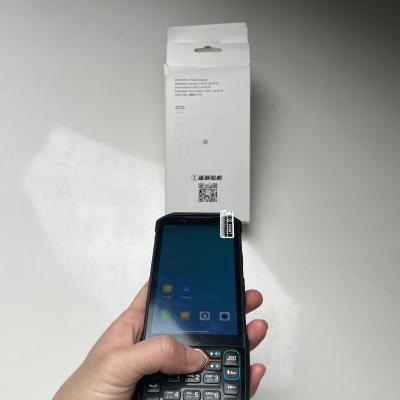 64GB Rom Hand Held Terminal Device 4.2 Inch Barcode Pda Scanner 2.4GHz / 5GHz