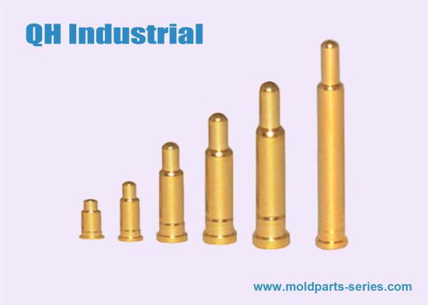 China Supplier QH Industrial Hot Sale 2 Ends Or Double-End Right Angle Spring Loaded Pogo Pin